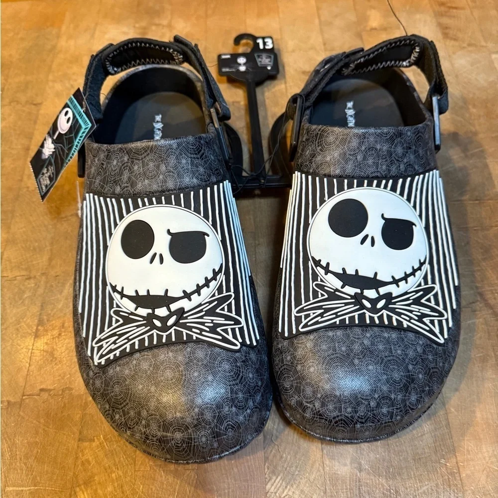 Disney Jack Skellington nightmare before Christmas clogs sandals men’s  13 47